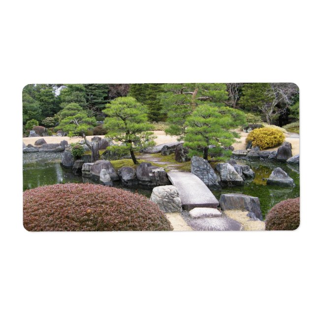 Japanska Garden 日 本 庭 園 Fraktsedel (Framsidan)