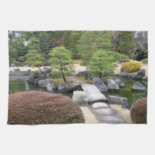 Japanska Garden 日 本 庭 園 Kökshandduk