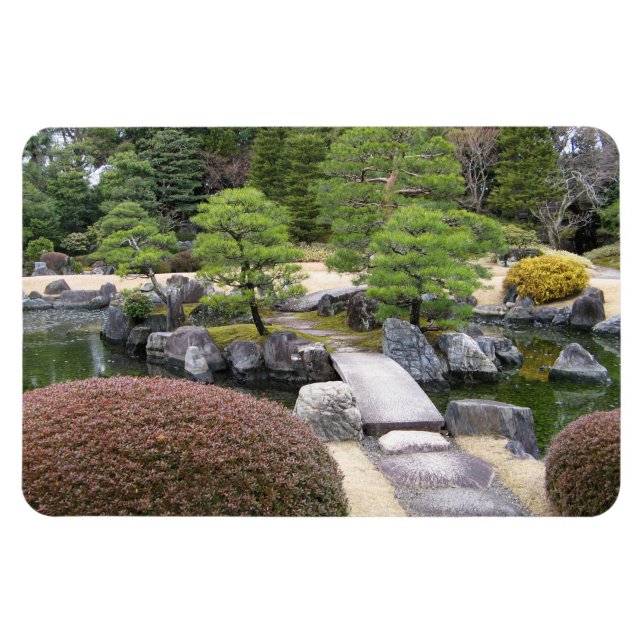 Japanska Garden 日 本 庭 園 Magnet (Horisontell)