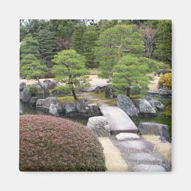 Japanska Garden 日 本 庭 園 Magnet (Framsidan)
