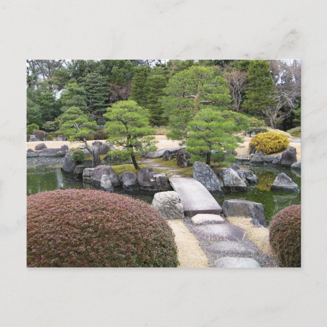 Japanska Garden 日 本 庭 園 Vykort (Framsida)