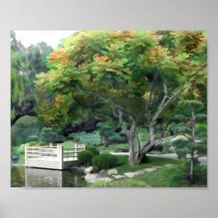 Japanska Garden 17 Poster