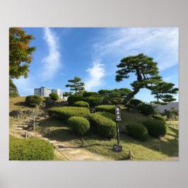 Japanska Garden Backe Poster