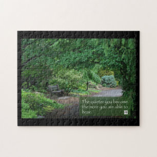 Japanska Garden Bench Pussel