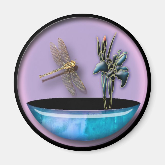 Japanska Garden Magnet (Framsidan)
