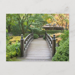 Japanska Garden Postcard Vykort