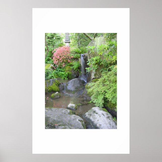 Japanska Garden Poster (Framsidan)