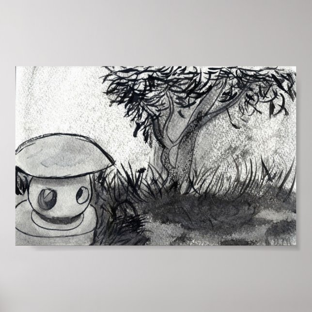 Japanska Garden Poster (Framsidan)