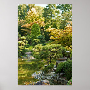 Japanska Garden Poster