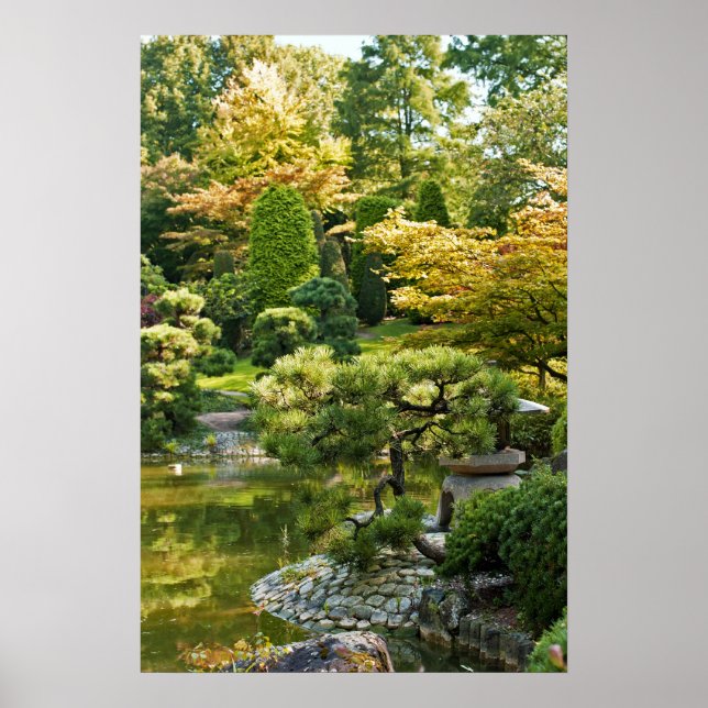 Japanska Garden Poster (Framsidan)