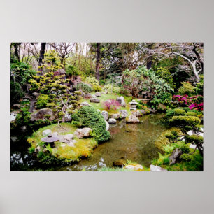 Japanska Garden Poster