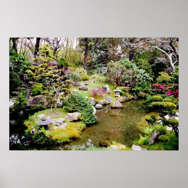 Japanska Garden Poster (Framsidan)