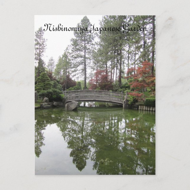 Japanska Garden Vykort (Framsida)