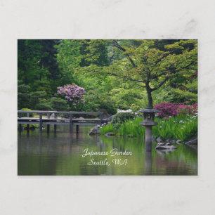 Japanska Garden-vykort Vykort