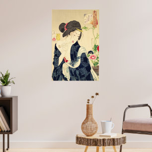 Japanska Geisha Poster