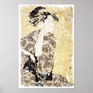Japanska Geisha Poster