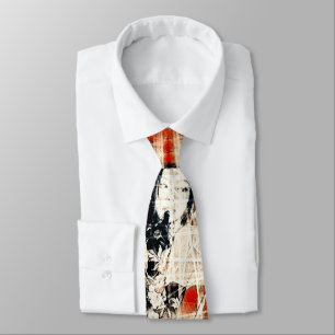 Japanska Graffiti Modern Tie Slips