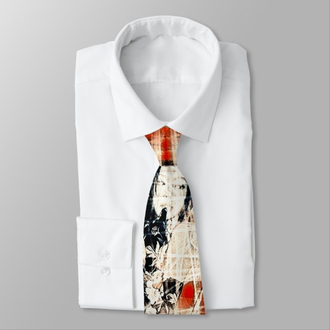 Japanska Graffiti Modern Tie Slips (Bunden)
