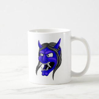 Japanska Hannya maskerar Kaffemugg