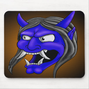 Japanska Hannya maskerar musen vadderar Musmatta