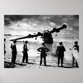 Japanska havet Flygplan Poster