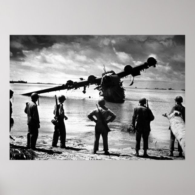 Japanska havet Flygplan Poster (Framsidan)