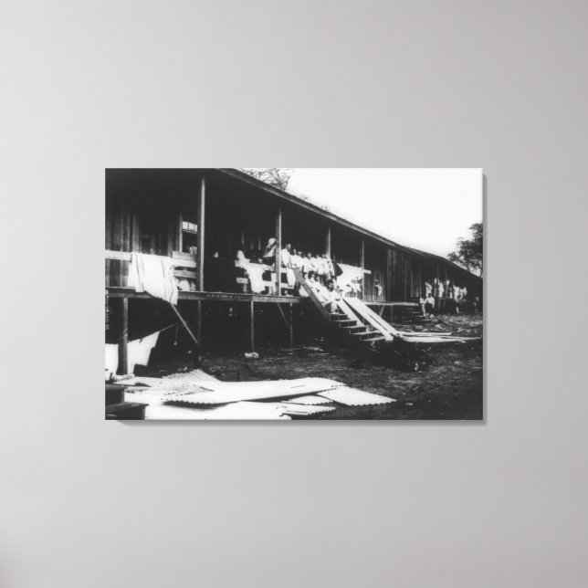 Japanska hem i Hawaii-foto Canvastryck (Framsida)