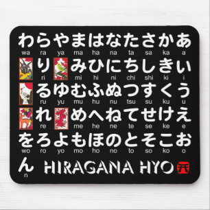 Japanska Hiragana bord (Hanafuda) Musmatta