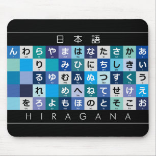Japanska Hiragana bord Musmatta