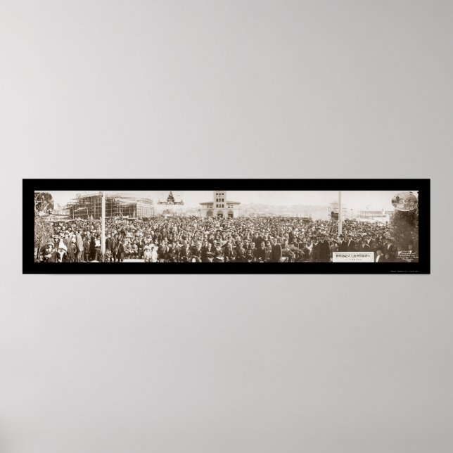 Japanska i San Francisco Exposition Photo 1914 Poster (Framsidan)