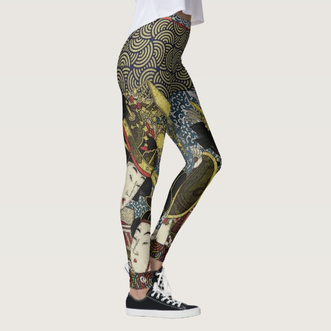 Japanska imperialistiska domstolaktörer leggings (Höger)