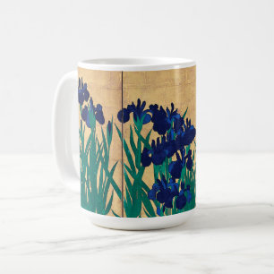 Japanska iriser (detaljer), Ogata Kōrin Kaffemugg