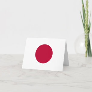 Japanska (japanska) Flagga Kort