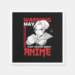 Japanska japanska Otaku Manga Cosplay Gaming Gift  Pappersservett