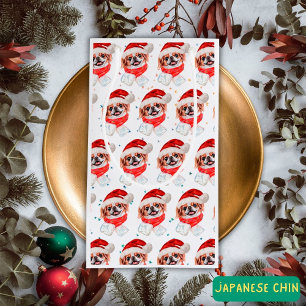 Japanska julstjärnor i Chin Hund aveln