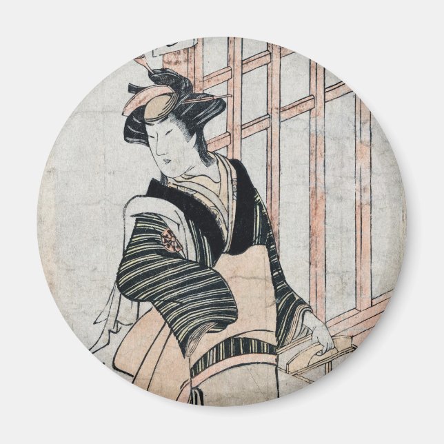 Japanska Kabuki Theater magnet (Framsidan)