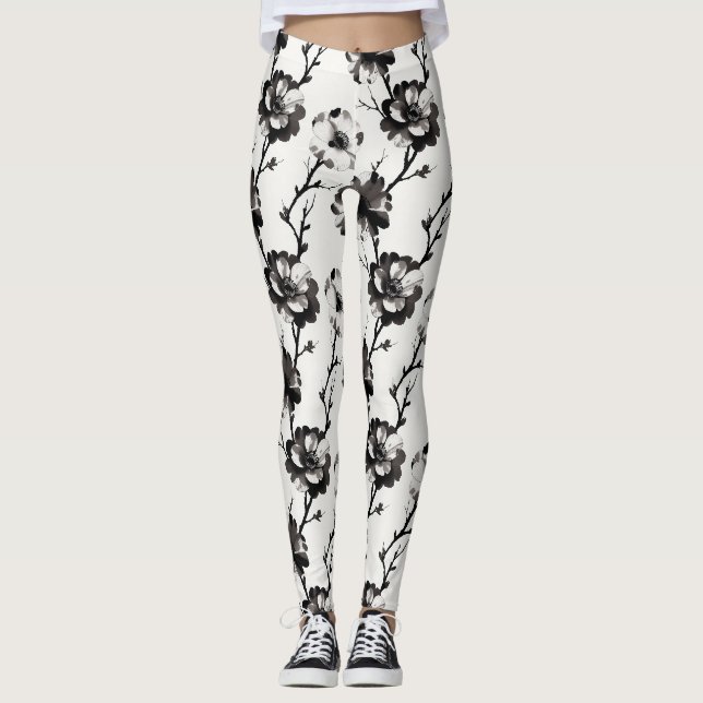 Japanska kamelior leggings (Framsida)