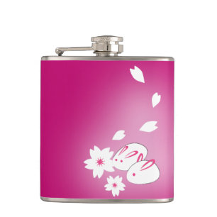 Japanska kaniner från Snö och Sakura Fickplunta