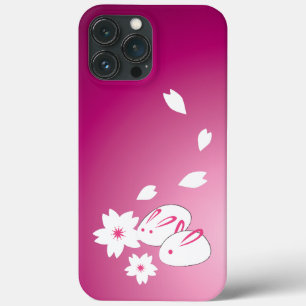 Japanska kaniner Snö och Sakura