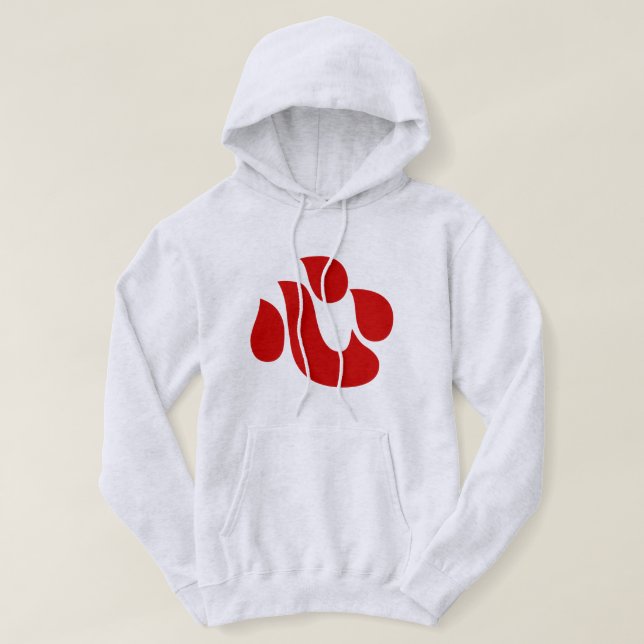 Japanska Kanji Heart 【 Shin/Kokoro 】 心 Hoodie (Design framsida)