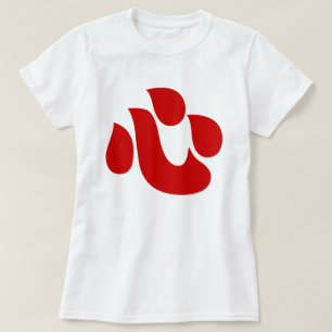 Japanska Kanji Heart 【 Shin/Kokoro 】 心 T Shirt