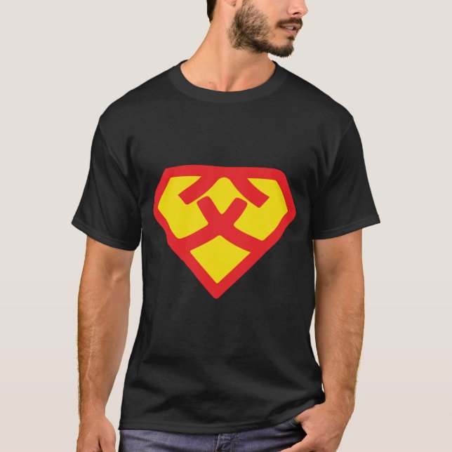 Japanska Kanji Series (Toppen Pappa) Manar T-Shirt (Framsida)