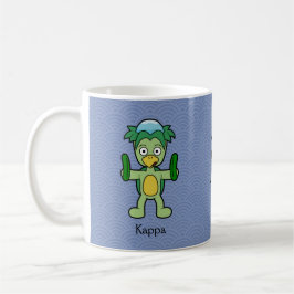 Japanska Kappa Imp: Tecknad Yokai Kaffemugg