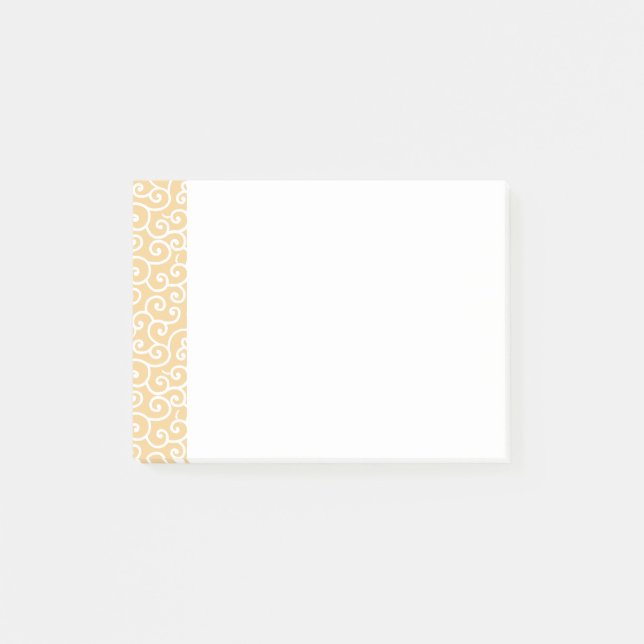 Japanska Karakusa Mönster Post-it Block (Framsida)