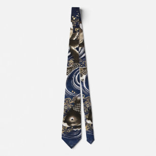 Japanska karps Neck Tie Slips