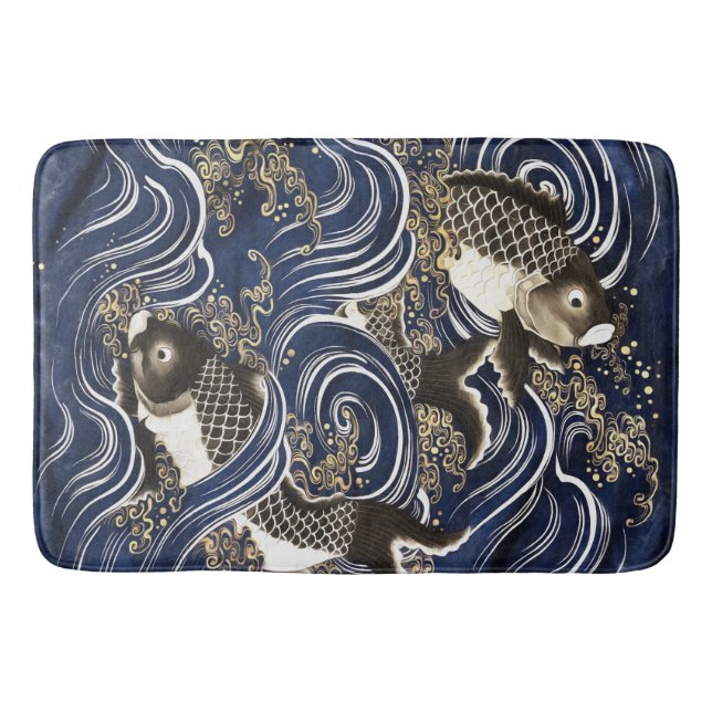 Japanska kartor Bath Mat Badrumsmatta (Framsidan)