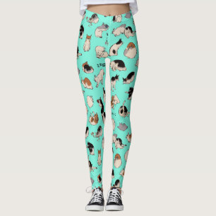 Japanska katter (Färg utmanande) Leggings