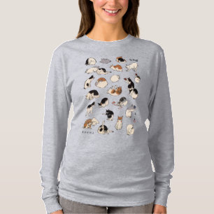 Japanska katter, Hiroshige, Ukiyo-e T Shirt