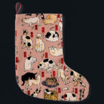 japanska katter Ukiyo-e Funny kattunge<br><div class="desc">Den här bilden baseras på ukiyo-e Cats-utskriften från den japanska tryckkonstanten Utagawa Kuniyoshi (1797-1861). Den här antika ukiyo-e-utskriften har femtiofem katter som verkar göra alla sorters kattunge sak. Katter som föreslås som 53 Station i Tōkaidō,  1850</div>