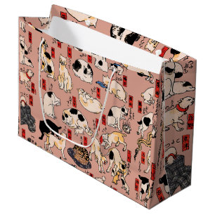 japanska katter Ukiyo-e Funny kattunge